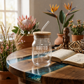 Rooted & Refreshed Sipper Glass