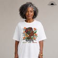 Melanin. Power. Freedom. Tee | Older Woman
